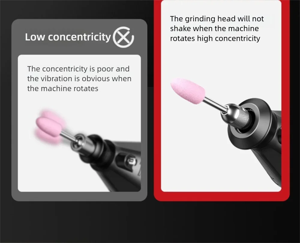 JH 220V High-Power Electric Grinder Small Handheld Jade Carving Polishing Artifa