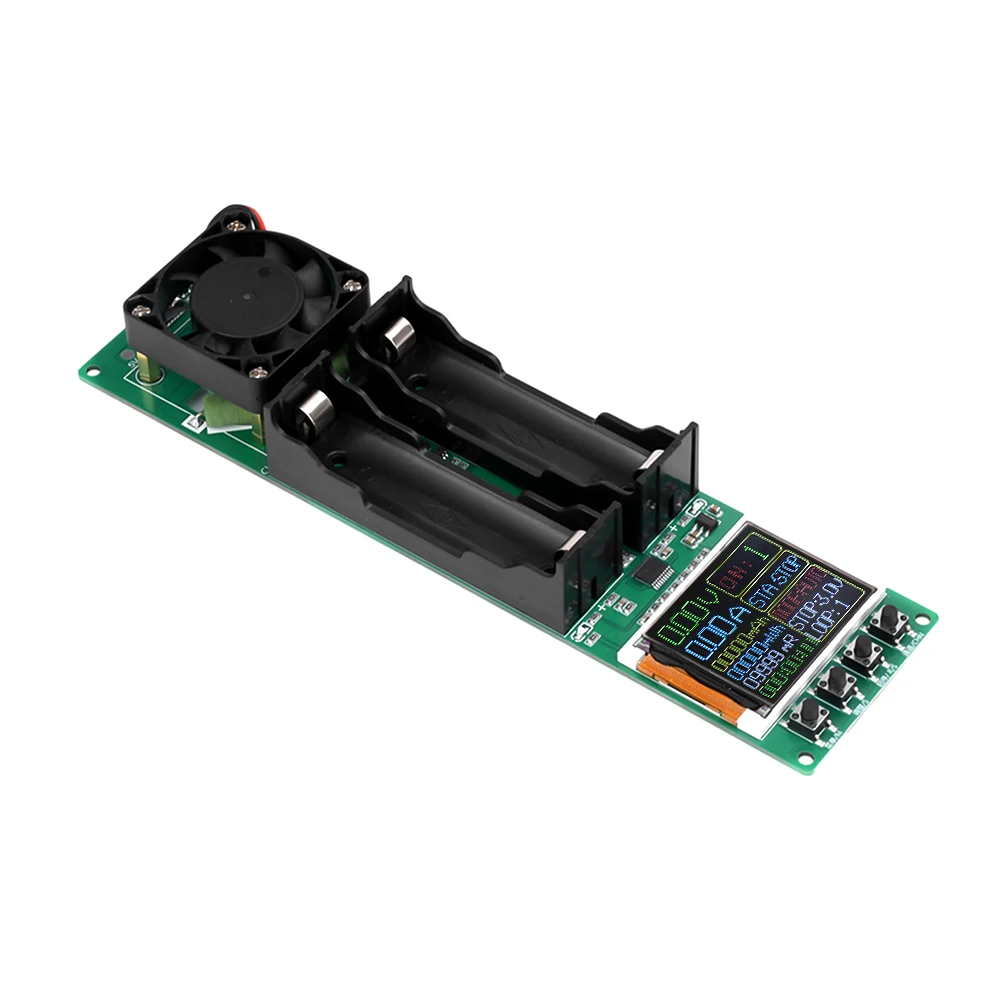Resistance Tester 18650 Lithium Battery Capacity Tester Internal Resistance Tester Battery Power Detector Module Dual Type-C For Electrician Tool