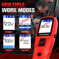 2025 Newest Autel PowerScan PS100 Electrical System Diagnosis Tool Circuit AVOmeter Tester With Flashlight Four Work Modes 4