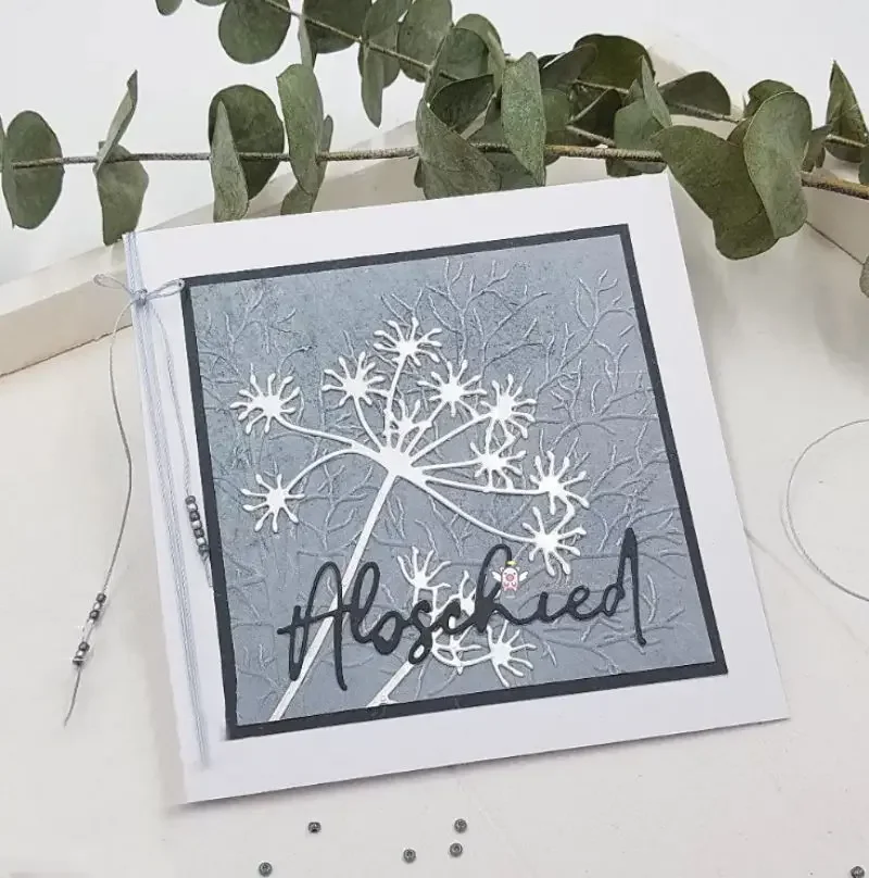 Mmao Craft Metall-Stanzformen, Stanzschablonen, Blumen-Buchstaben-Dekoration, Scrapbook-Papier-Bastelmesser, Schablonen, Stanzformen – Detail 3