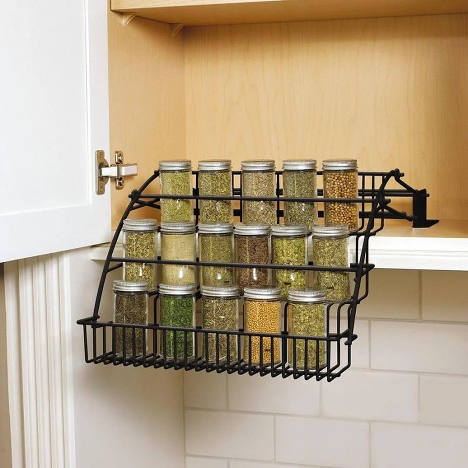 Pull Down Spice Rack 2