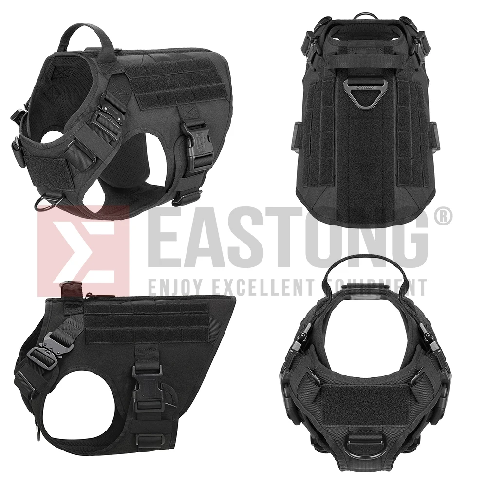 Tactical Dog Harness Military K9 Training Dog Harness for Large German Shepherd Accessories for Walking Hiking Training pet harness leash set,pet harness set,pet leash set