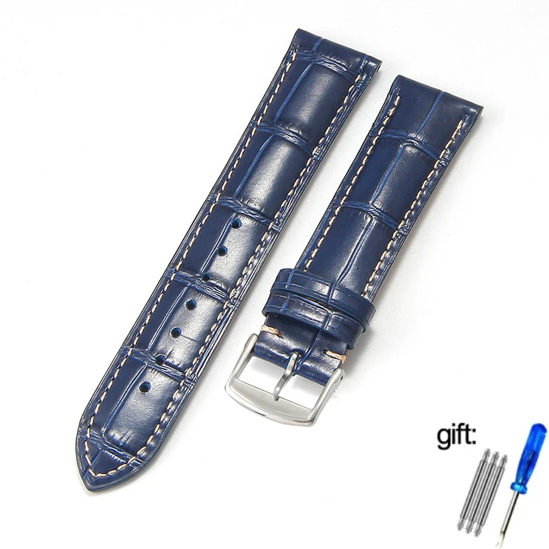 Premium Genuine Leather Watchband - Elegant Watch Strap & Bracelet in Cowhide