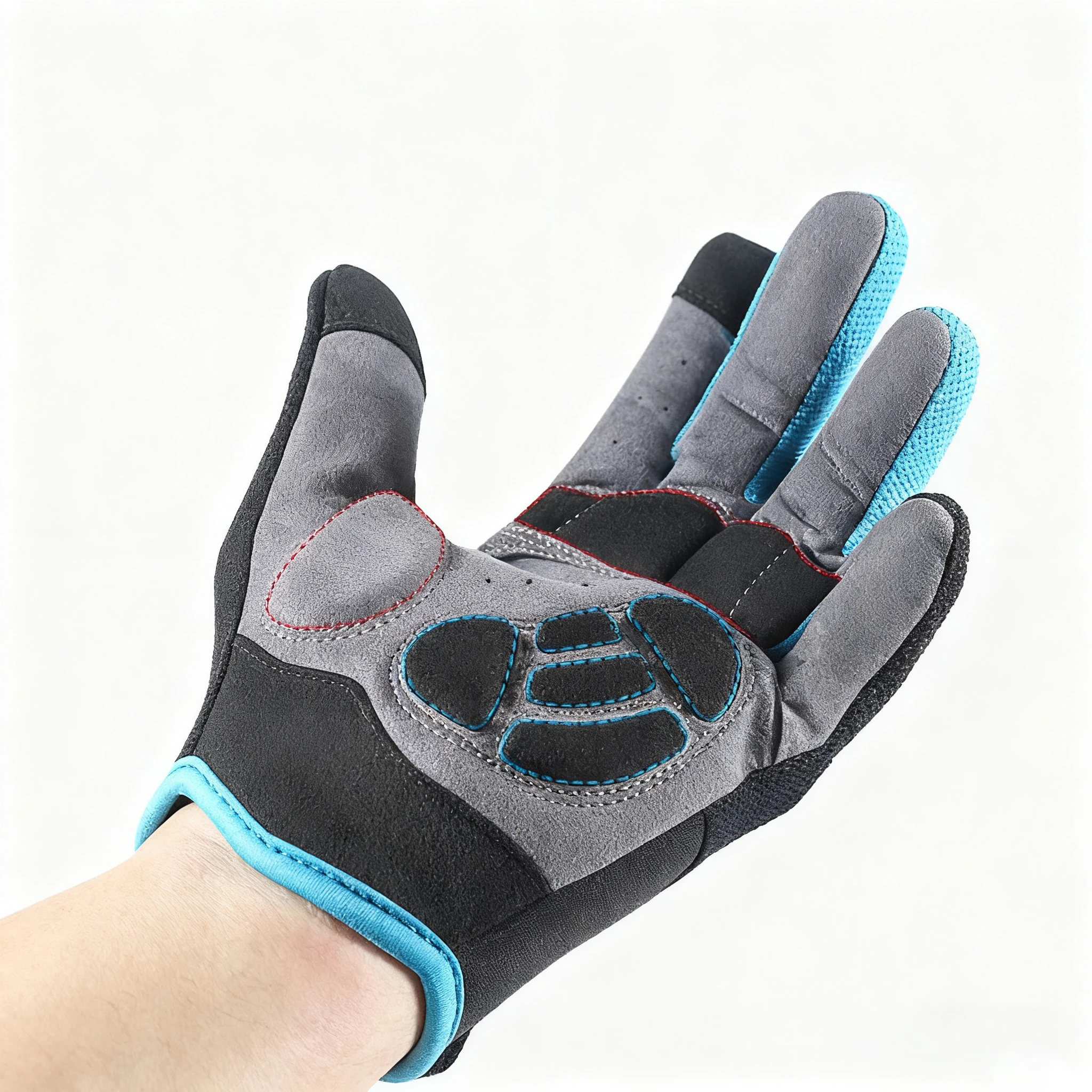 Autumn Winter Outdoor Bike Cycling Gloves Full Finger Touchscreen Anti-slip Shock Wear Hiking Running Motorcycle Gloves Men