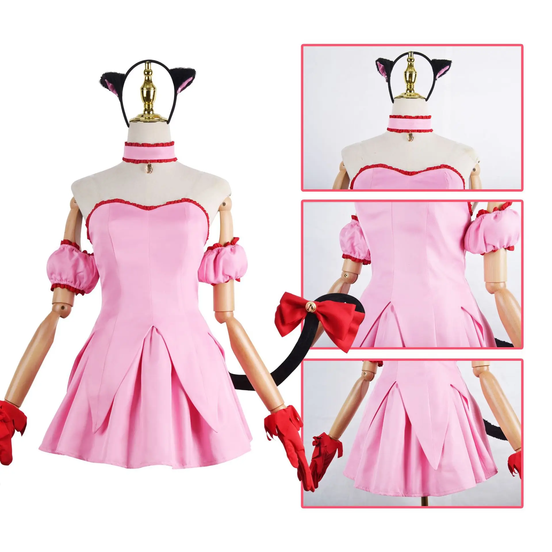 Anime Tokyo Mew Mew Power Momomiya ġ ڽ ũ 巹 Ʈ,    ҷ Ƿ  ũ  巹