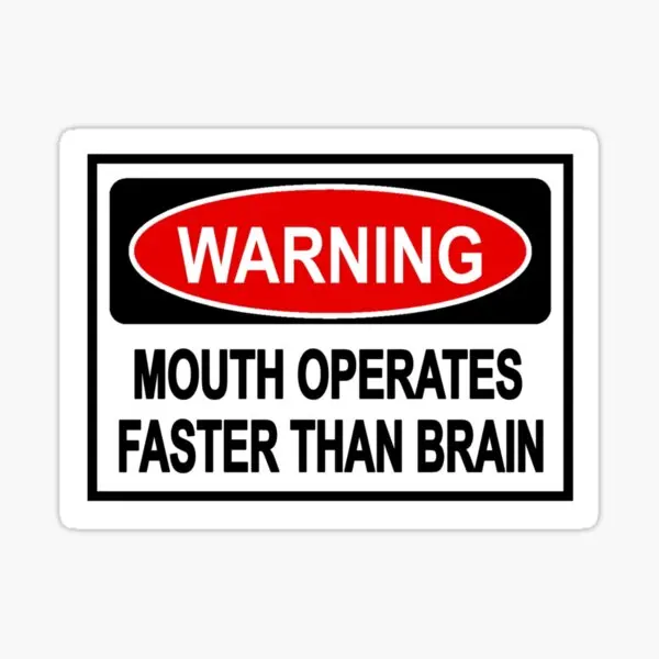 Наклейки на автомобиль, 5 шт., быстрее, чем в мозге