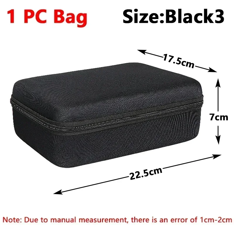 Versatile EVA Hard Storage Case - Shockproof Travel Organizer for Accessories and Makeup