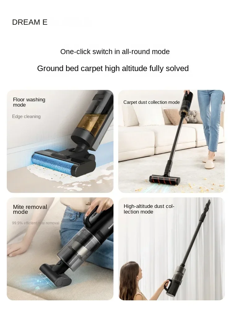 DREAME H12SMix Washing Machine Suction, Drag and Sweep Integrated Household Appliances Mite Removal Vacuum Cleaner Automatic Mop 3