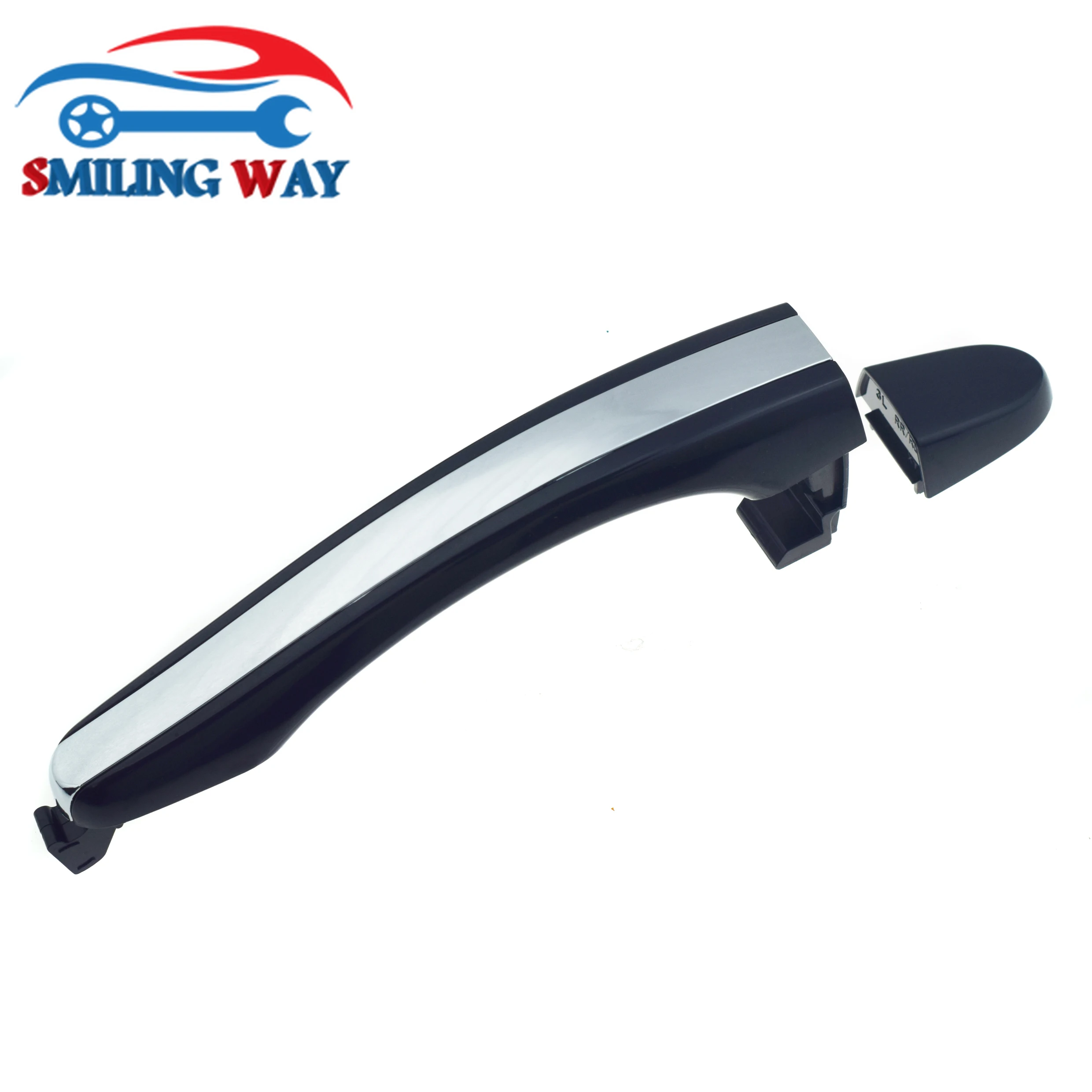 자동차 외부 크롬 문짝 핸들, 전면 또는 후면 왼쪽 또는 오른쪽, 현대 아제라 3.3L 3.8L V6 2006 2007 2008 2009 2010 2011