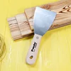 Paola wood handle putty knife 3-inch stainless steel scraper cleaning scraper 4