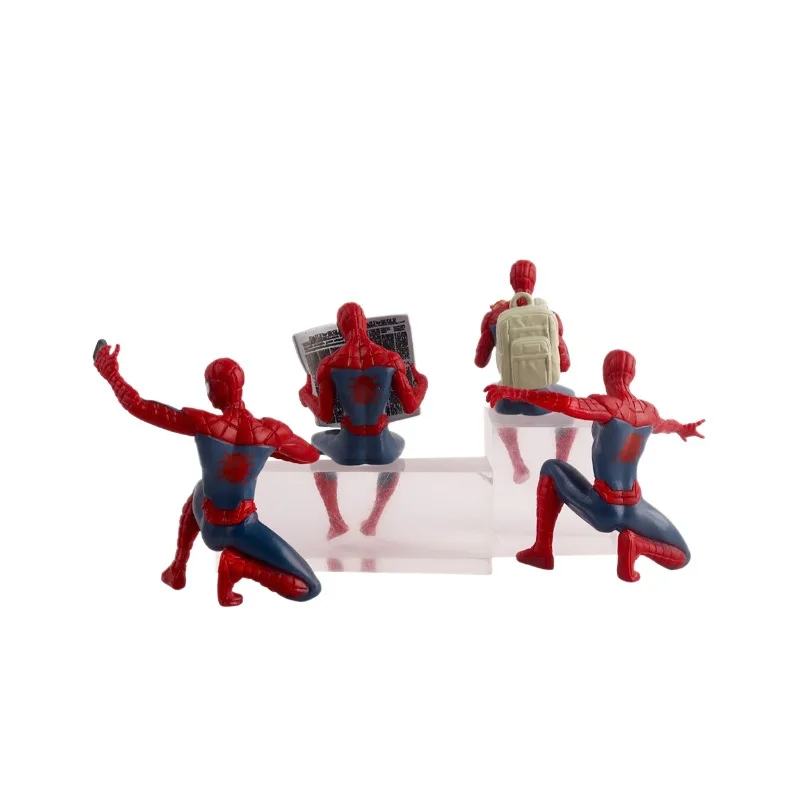 Superhero Action Figure (7-9cm), Anime Collectible Mini Model Toy, Gift for Fans - 4