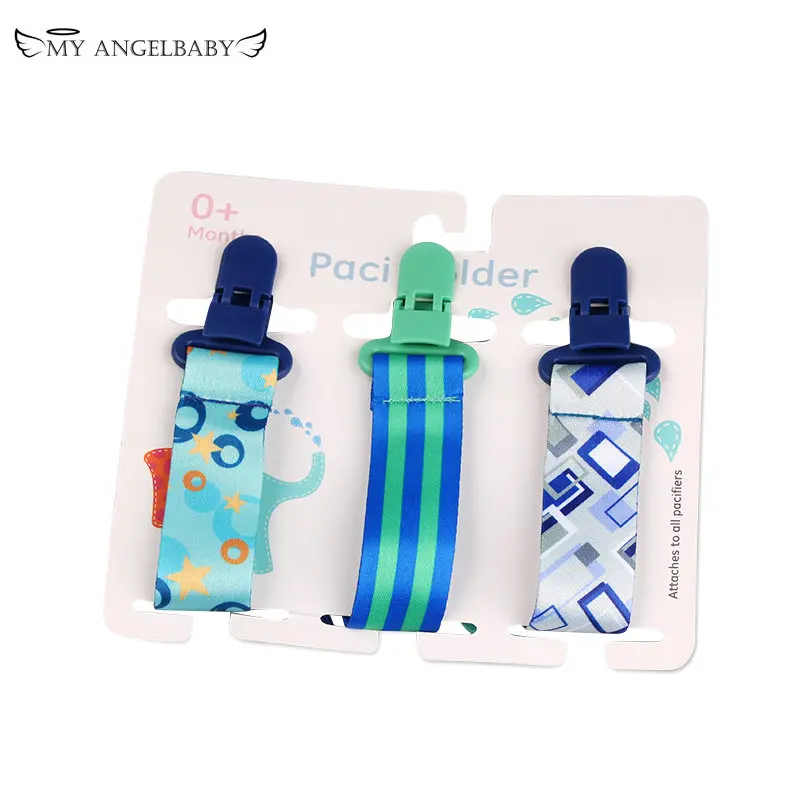 3 Pcs/Set Baby Pacifier Clips Pacifier Chain Dummy Clip Nipple Holder For Nipples Children Clip Soother Holder attache pacifier clip pacifier chain pacifier accessories teether clip