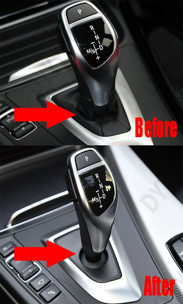 Modified Short Type Gear Lever For BMW G30 F02 F10 F12 F15 F18 F22 F25 F30 F32 E