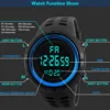 Men Digital Sports Watch Waterproof Casual Luminous Stopwatch Alarm Simple Army Watch for Running Climbing Fishing 2