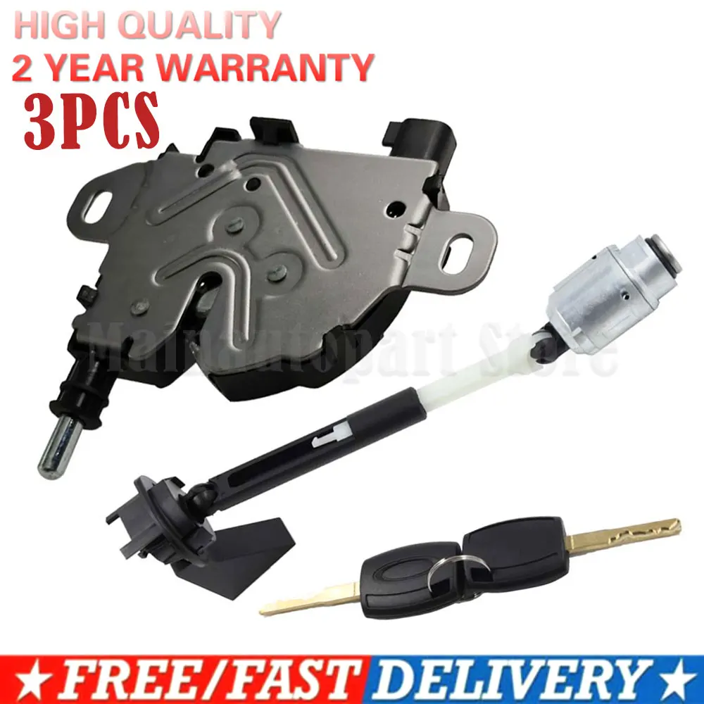 

Защелка капота + 2 ключа и защелка капота 1355231 для Ford Focus MK2