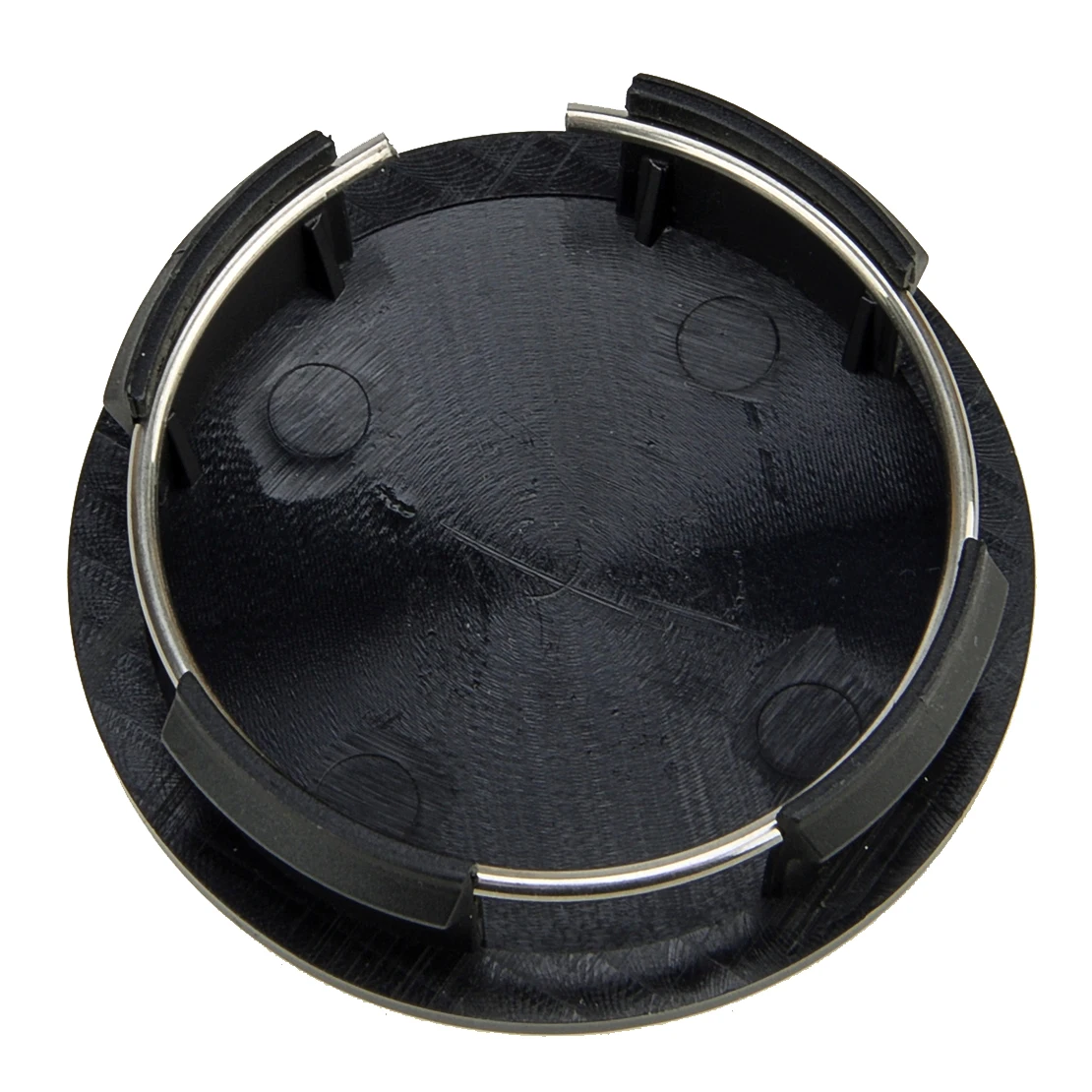 4pcs 57mm Universal Car Wheel Center Hub Cap Cover Black ABS 4