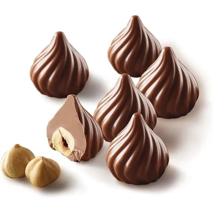 Cavity Flame Silicone Mold - Non-Stick Baking Chocolate Praline Madeleine Mold for Candy, Jelly, Ice Cubes & Cake Decoration