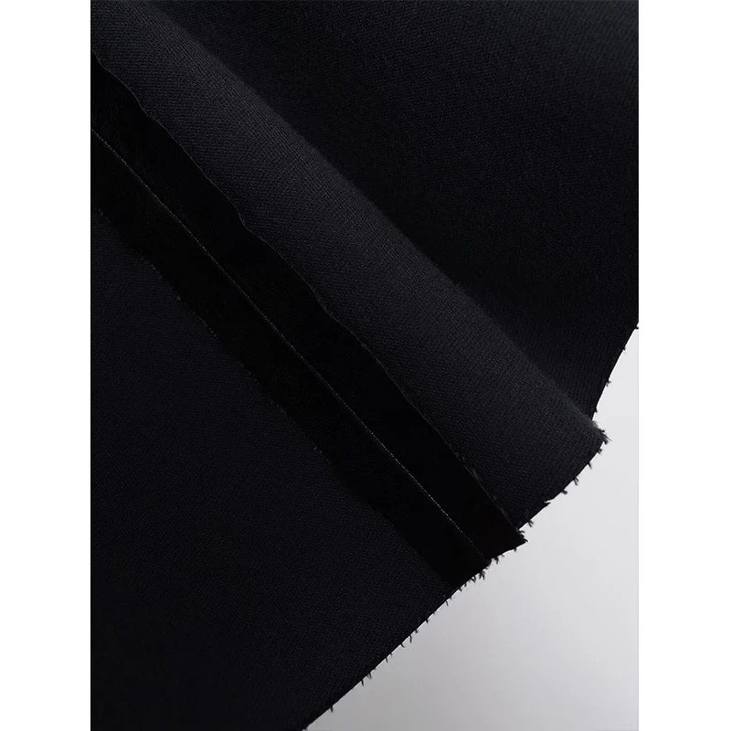 Chic Faux Leather Pleated Long Skirts For Women Fashion 2025 New With Belt Vintage Midi Skirt Street Casual Holiday Skirts ﻿