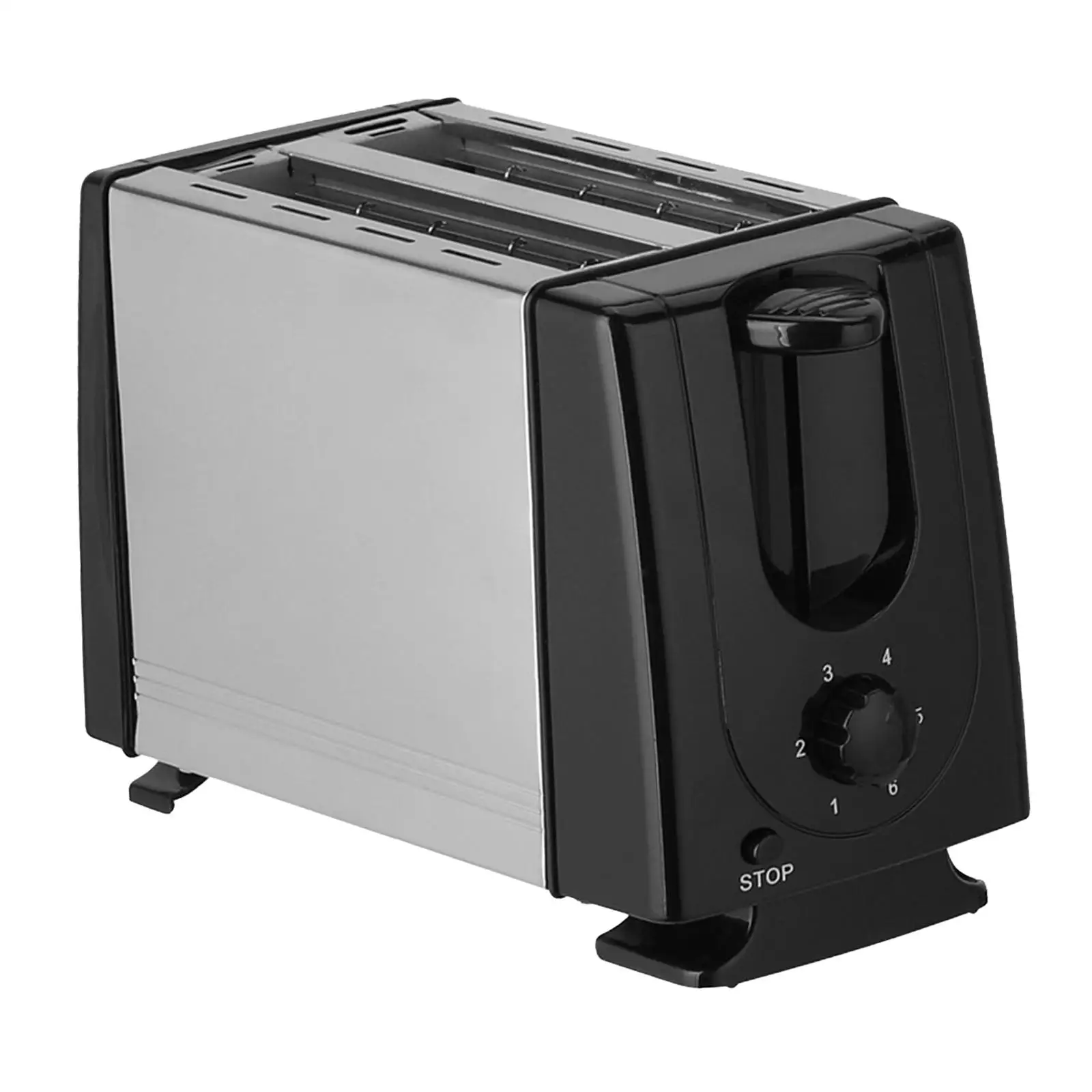 Bread Toaster UK Plug 2 Slice Breakfast Machine for Puff Pastry Snacks