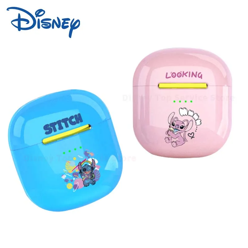 New Disney Lilo & Stitch Angel Auricolari Bluetooth Wireless K8 Hifi Sound Cuffie Per Chiamate Hd Lunga Durata Della Batteria Abbigliamento Confortevo