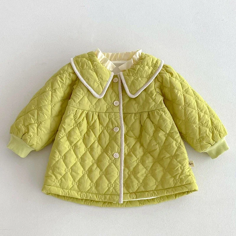 Winter Children Thick Warm Clothes Toddler Baby Girl Jacket Thicken Warm Cardigan Coat Newborn Baby Girls Thick Coat