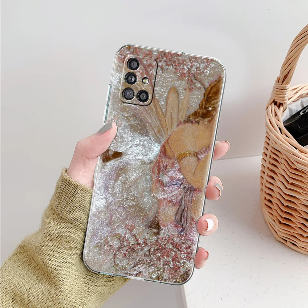 Floral Fantasy Fairy Fish Phone Case Cover
