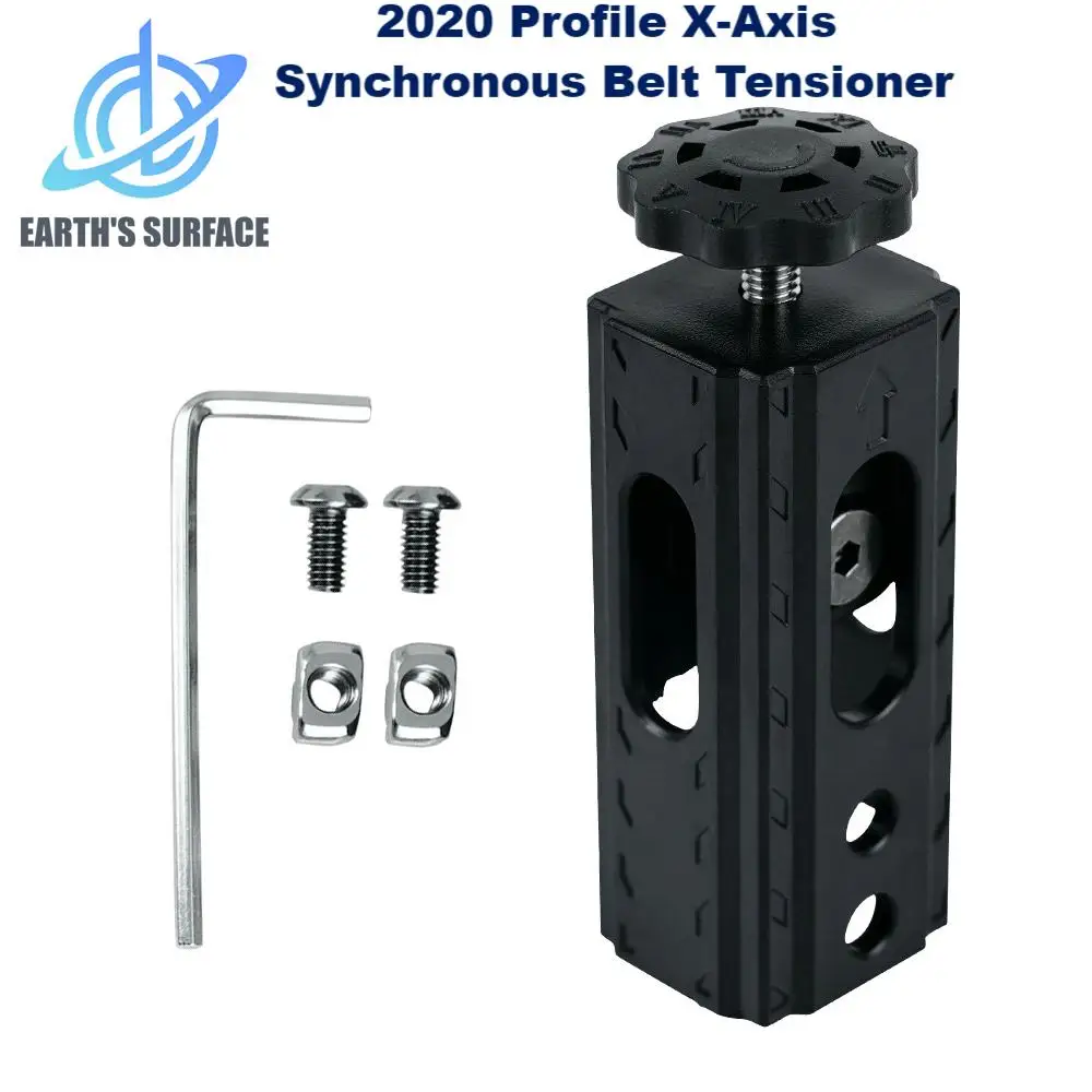 

DB-3D Printer part 594A 2020 Profile X-Axis Synchronous Belt Tensioner for CR10 CR-10S Ender3 3D Printer Belt Stretch Tensioner