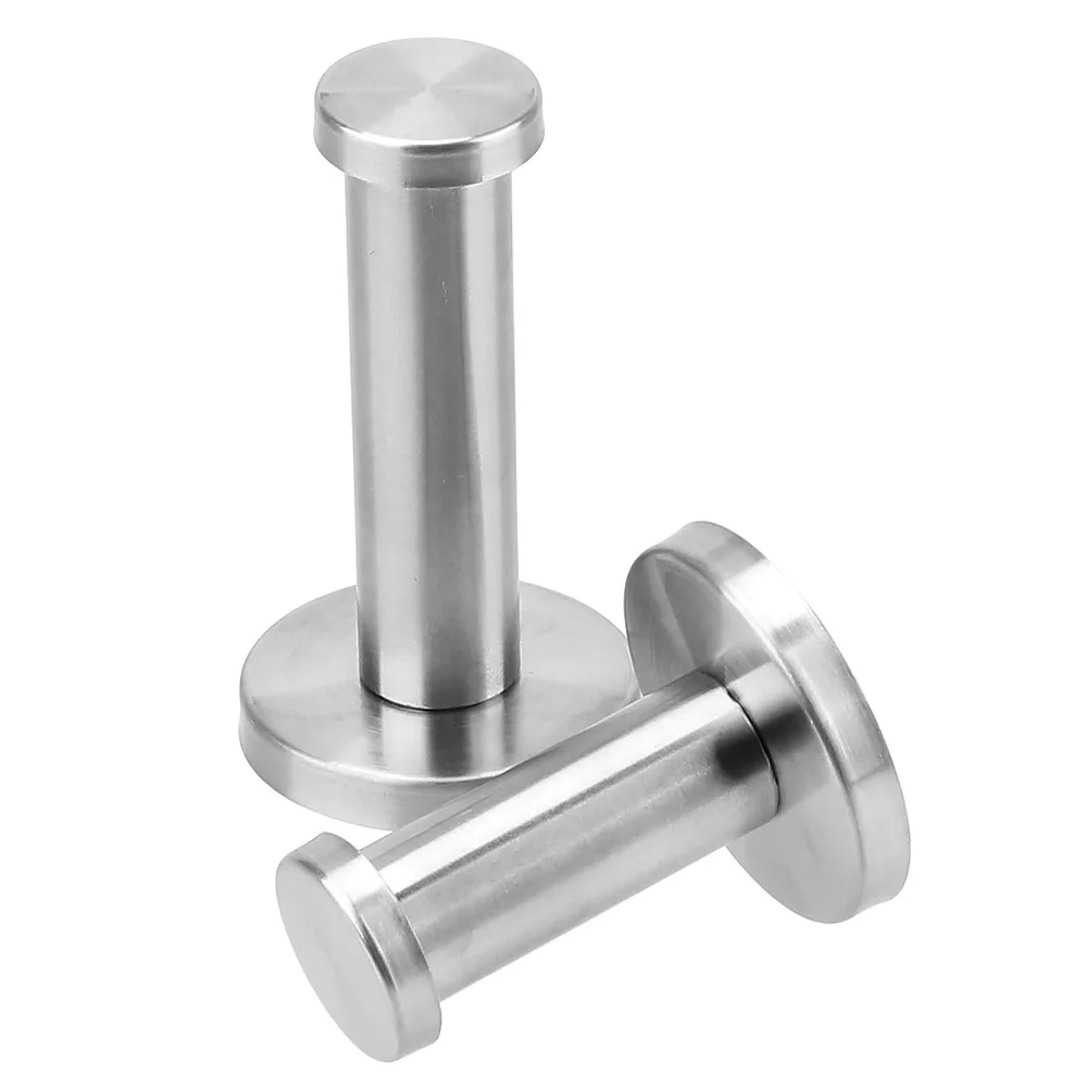Description Picture 5 of item1pc Clothes Robe Hooks Bathroom Hardware for Towels Bag Stainless Steel Round Tube Coat Hanger Bathroom Door Hanger