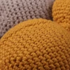 1Pc Bunny Bear Wooden Ring Crochet Cartoon Animal Rabbite Rattle Toy Mobile Pram Crib Newborn Molar Chewing Teether Education 5
