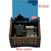Wind Up Perfect Music Box Wooden Mechanical Movement Custom Singer Print Cute Girlfriend Wife Birthday Festival Christmas Gift 5