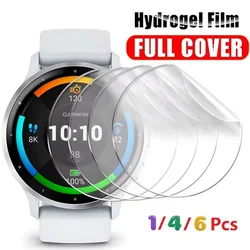 Premium Soft Clear Hydrogel Film Screen Protector - Quantity - 6 Pcs Film (Garmin Venu 3)