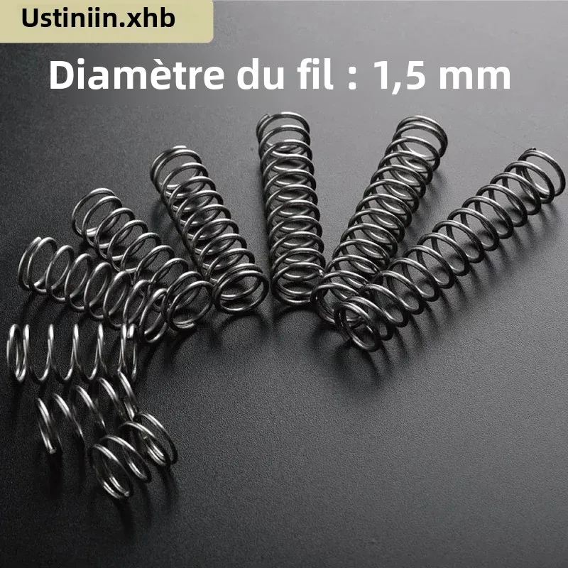 Micro Ressort De Compression En Acier Inoxydable 304, Diamètre De