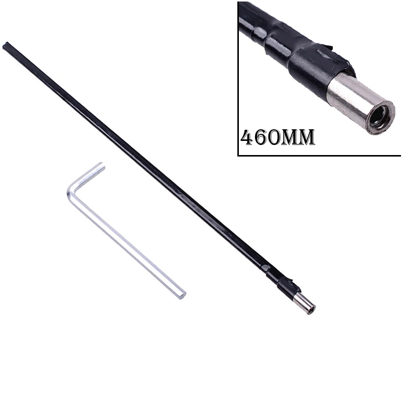 5Pcs 460mm Double Way Double Course Guitar Neck Truss Rod A3 Steel Diameter 9mm
