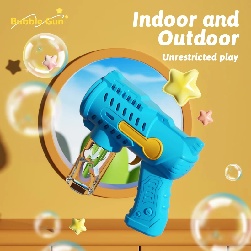Outdoor Wedding Bubble Gun Toy, Children's Bubble Toy, Parent-child Interactive Game Without Battery Bubble Water_voghion.com