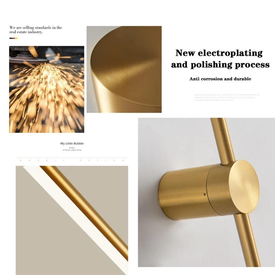 2/1 PCS Dimming Led Wall Lamp APP Remote Control 350&deg; 85v-245v Nordic Long Wall Light Sconce home decor For BedroomLiving for led light,led wall lamp,wall light