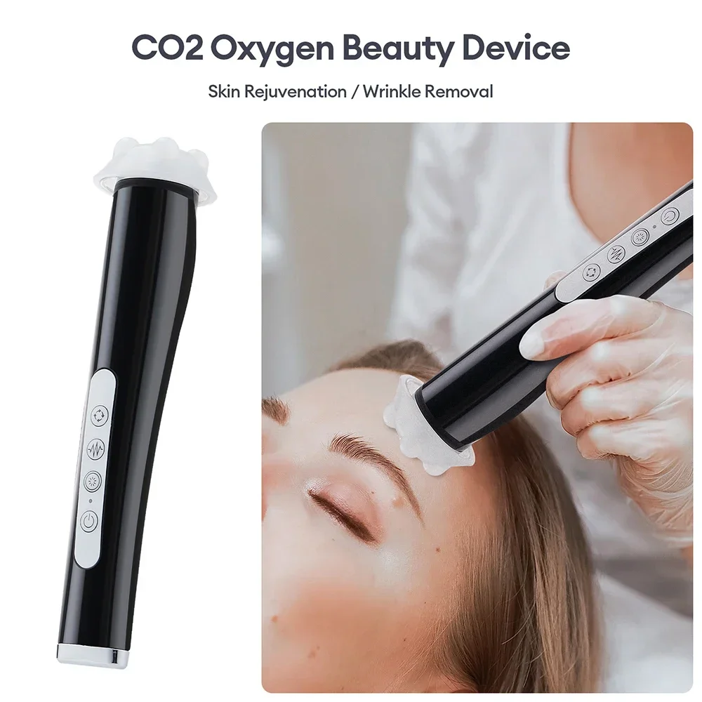 Oxygen Bubble Pen 360&deg; Rotating Oxygen Facial CO2 Bubble Machine Skin Rejuvenation Pore Clean Skin Hydrating Beauty Device skin care device facial bubble beauty device