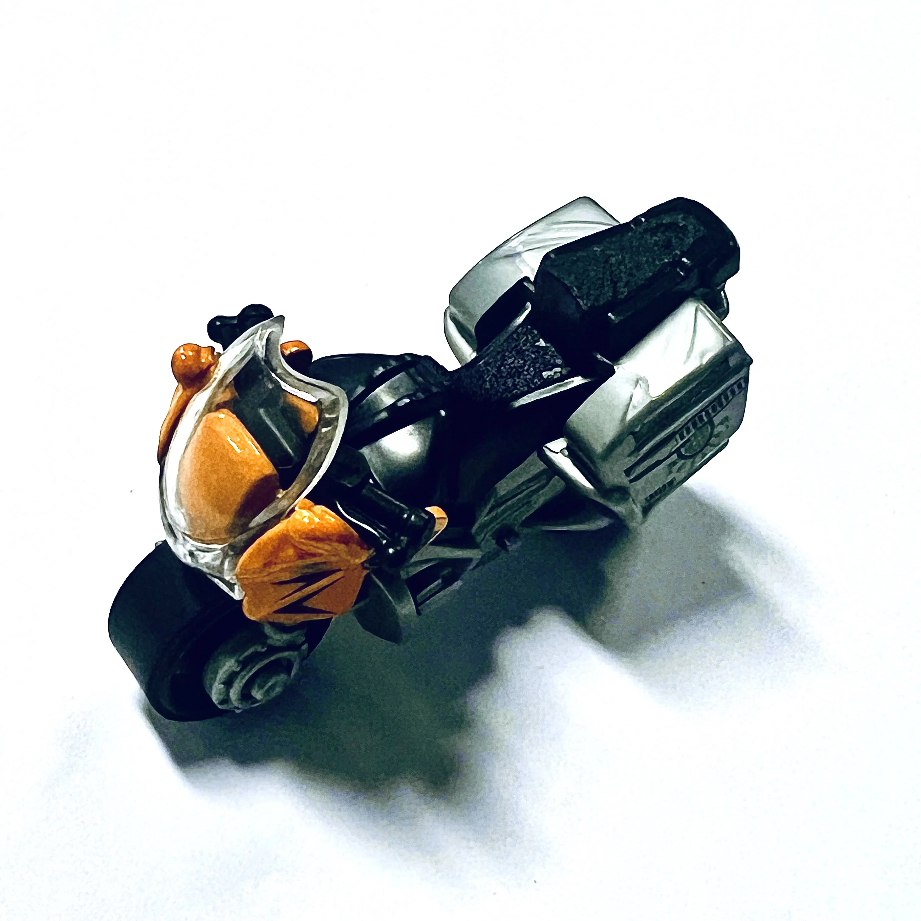Mini Alloy Helicopter Ornament