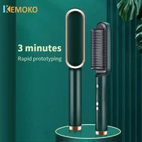 Professional Negative Ion Hair Straightener Hair Straightener 3In1 Professional Quick Heated Electric Hot Comb Hair Straightener 1