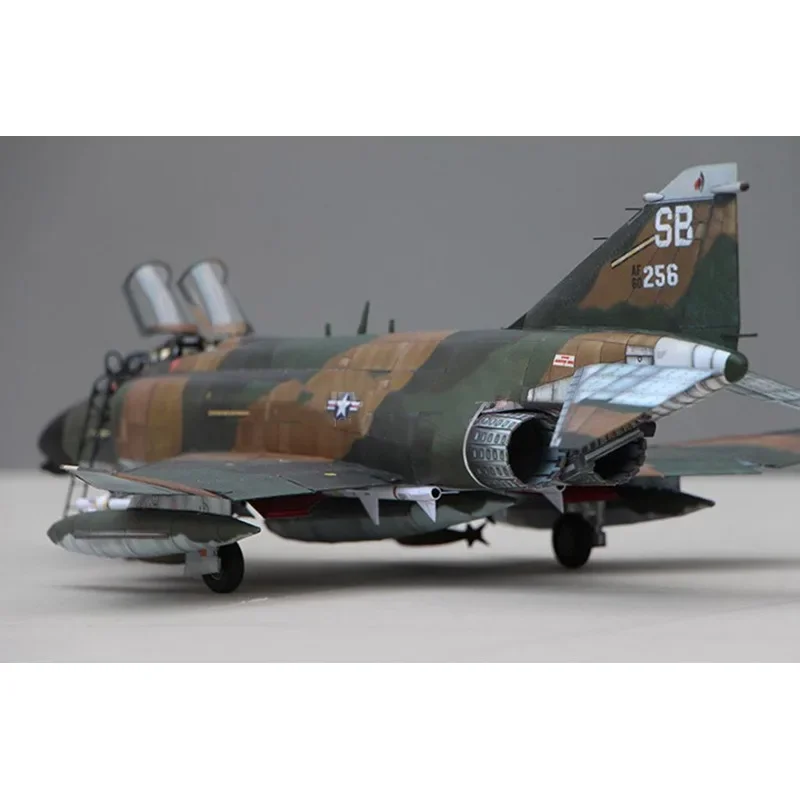 1:33 US F-4B fighter paper model aircraft model Mig Killer military hobby collection children's gifts