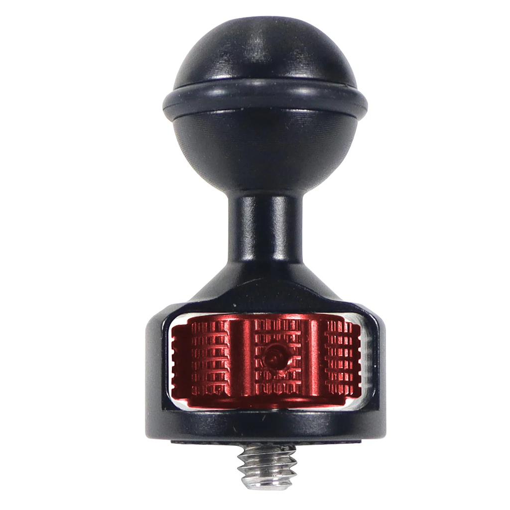 Magic Arm 360 Rotation Double Ball Head with Arri Pin 1/4 3/8 Screw Adapter for