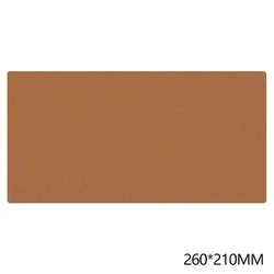 Large Waterproof Wool Felt Desk Protector and Gaming Mouse Pad (26 - 90CM) - 260x210MM (Brown)