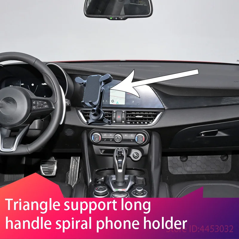 위한 \t Alfa romeo 156 159 147 166 Giulia Stelvio Tonale GT MiTo 자동차 전화 홀더 스탠드 에어 벤트 중력 자동차 마운트 GPS 스마트 폰