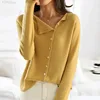 2024 Spring Autumn Knitted Sweater Women Vintage Single-breasted Cardigans For Women Basic Knitwear Small Coat 3