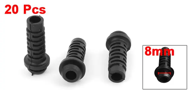 uxcell 10 Pcs Strain Relief Cord Boot Protector Cable