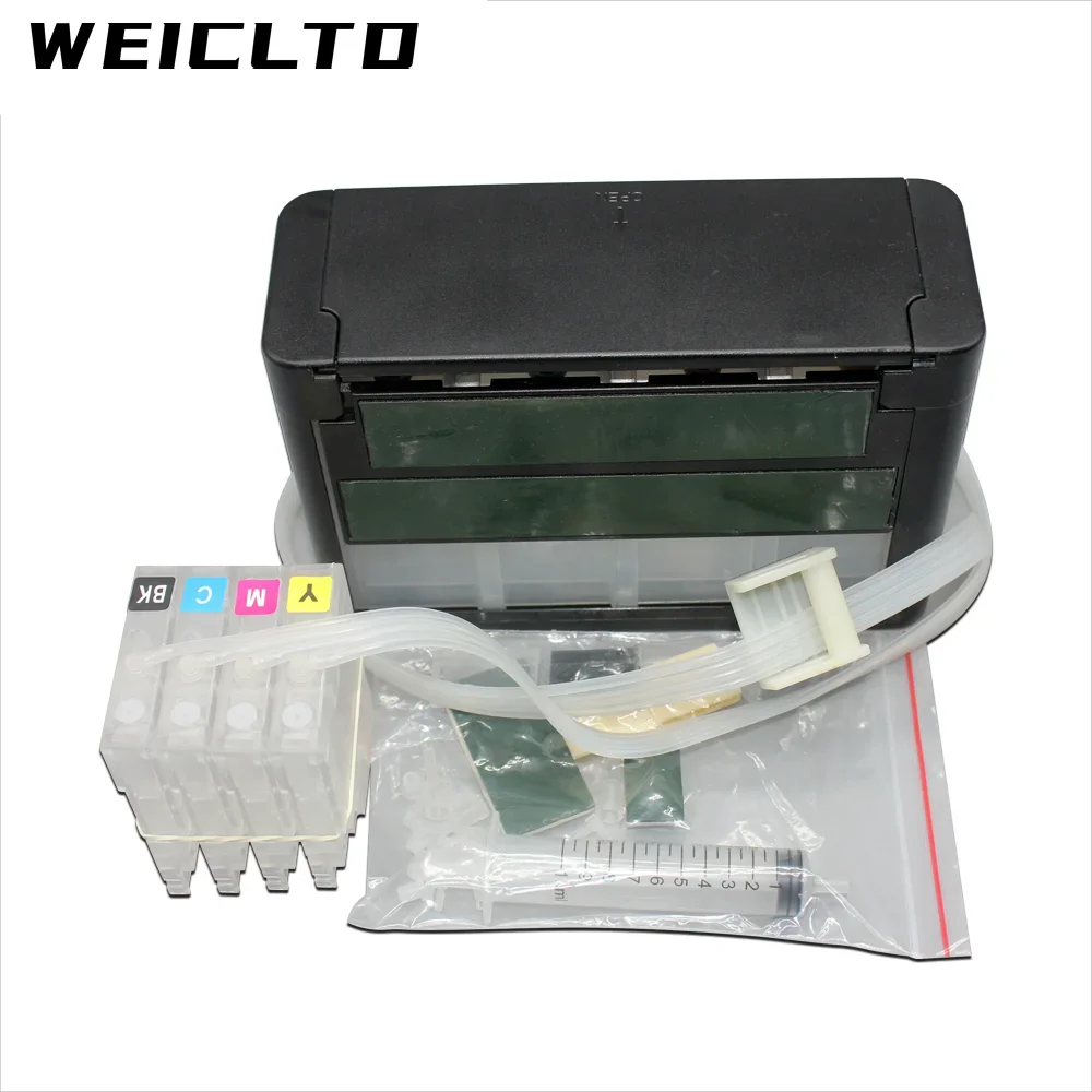 HP Designjet T125 T130 T525 T530 T120 T520 프린터용 HP711 711 711XL Ciss 시스템 영구 칩