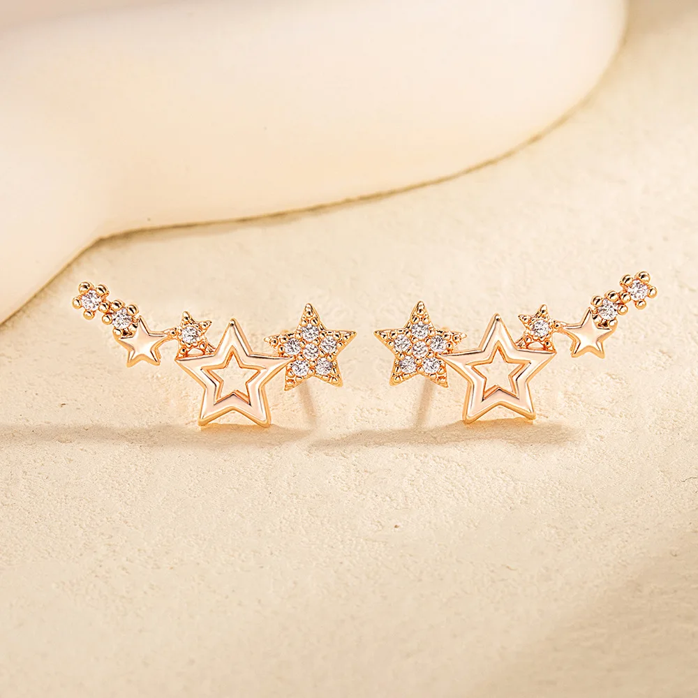 Luxury Designer 925 Sterling Silver Butterfly Stud Earrings - Elegant Hypoallergenic Jewelry