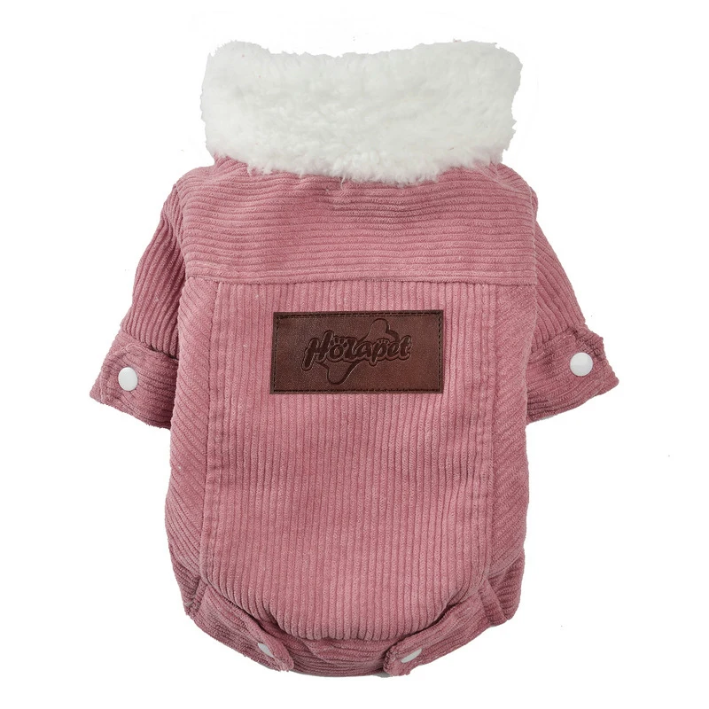 thumbnail image 1 of Chaqueta de invierno para gatos y perros pequeños, ropa de forro polar suave para cachorros y gatitos, chaleco resistente al viento, abrigo, disfraz para mascotas, 1 of 5