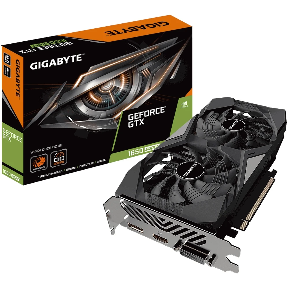 Видеокарта Gigabyte GV-N165SWF2OC-4GD | Компьютеры и офис