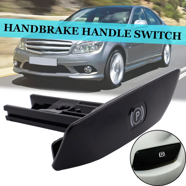 1* Car Foot Brake Switch Frame Cover Trims For Mercedes C W204 E