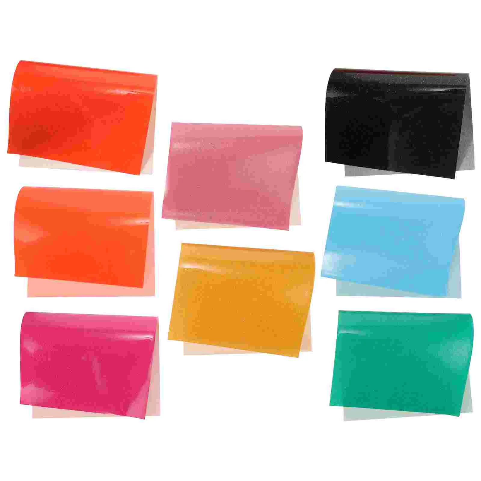 

8 Sheets Jelly Tote Bag Making Sheet Jelly Bag Materials Crafting Materials